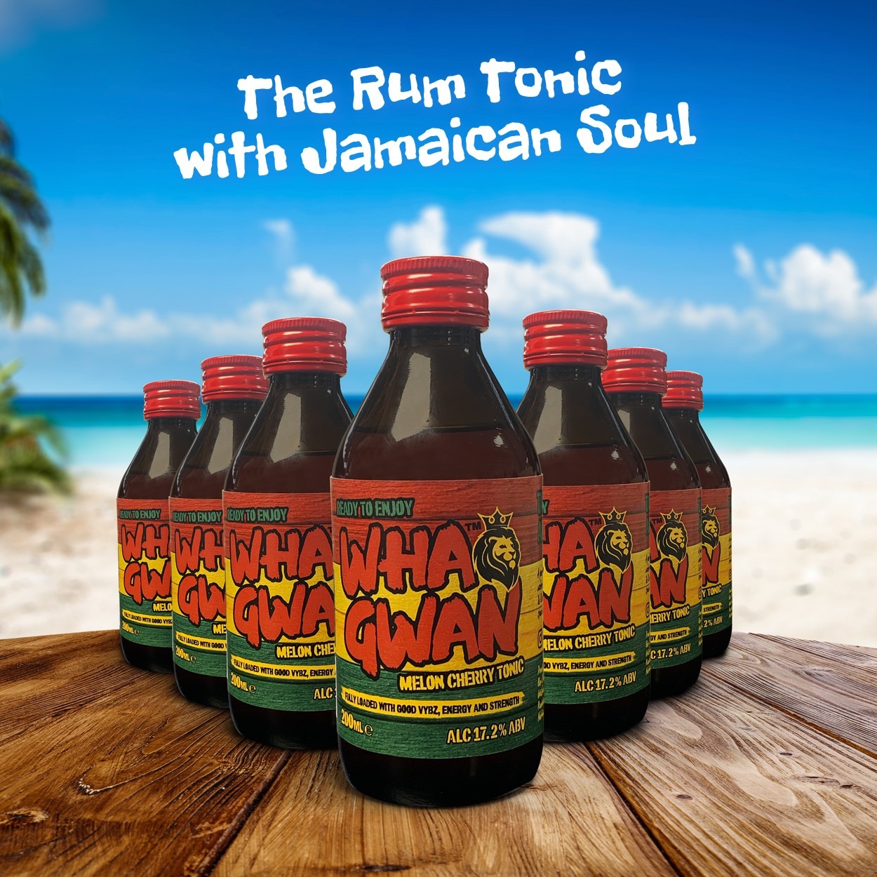 Purchase one of Wha Gwans rum tonics